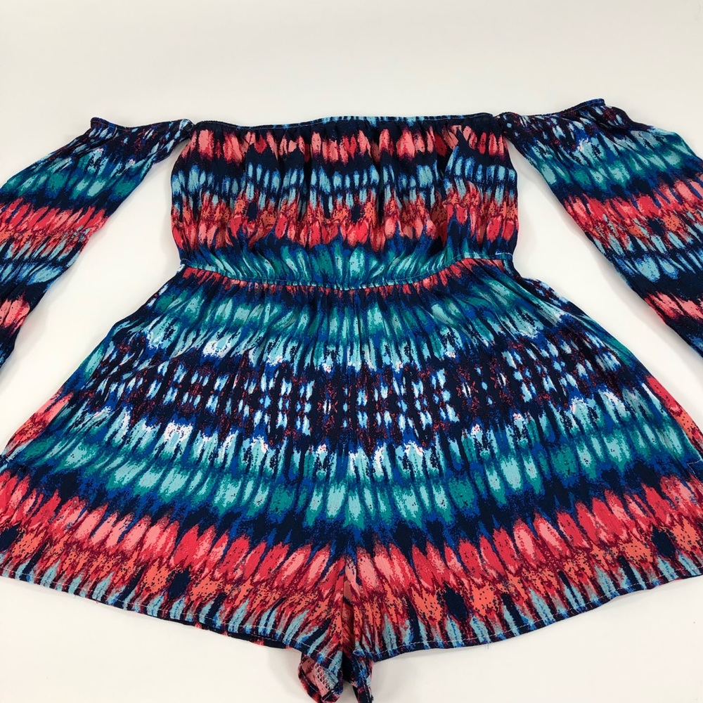 Band of Gypsies Off-The-Shoulder Romper